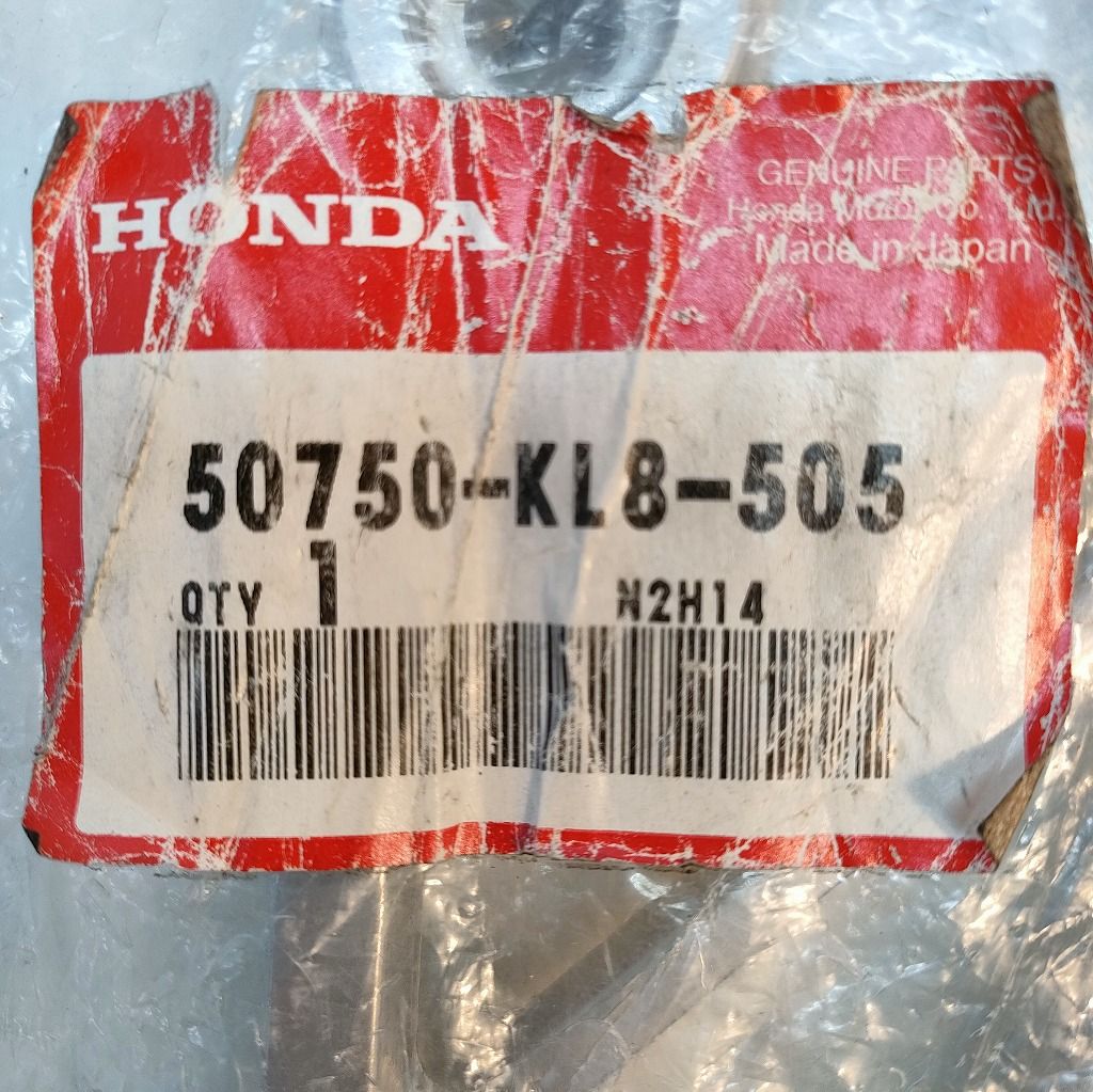 GB250 MC10 ステップホルダー左 50750-KL8-505 ホンダ純正 BRIGHTFACE_UK