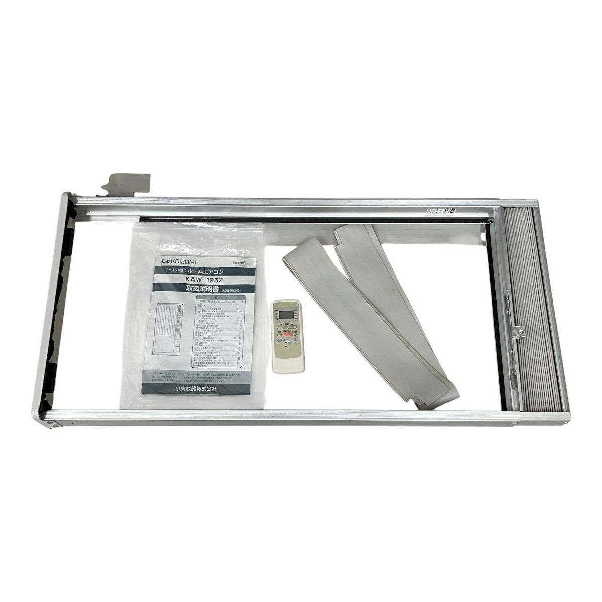 KOIZUMI コイズミ KAW-1952 2015年製 窓用ルームエアコン エアコン 窓付 リモコン付 M10539297