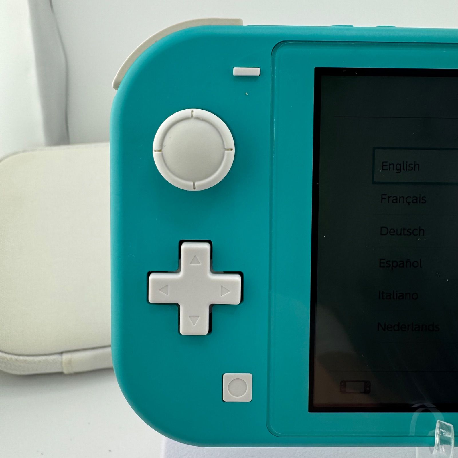 美品 Nintendo Switch Lite ターコイズ 本体 SD64GB ケース付属