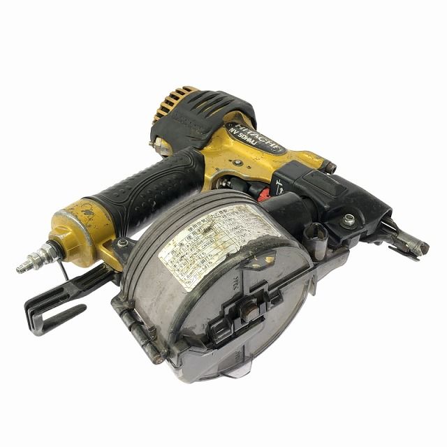 HITACHI 日立 50mm高圧ロール釘打機 NV50HMJ ☆中古品☆HITACHI 日立工機 50mm 高圧ロール釘打機 NV50HMJ