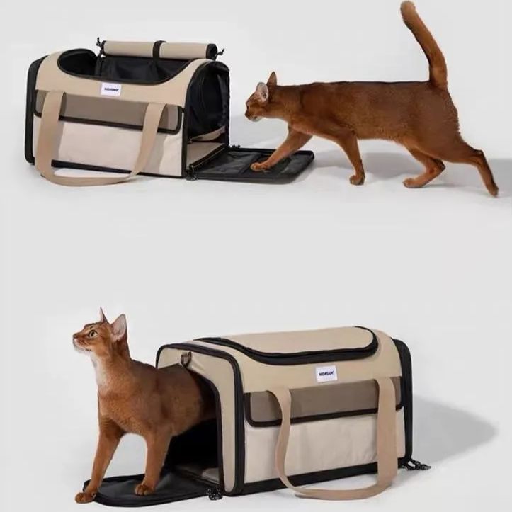 ペットキャリーバッグ 移動可能 外出用バッグ 猫犬用ショルダー