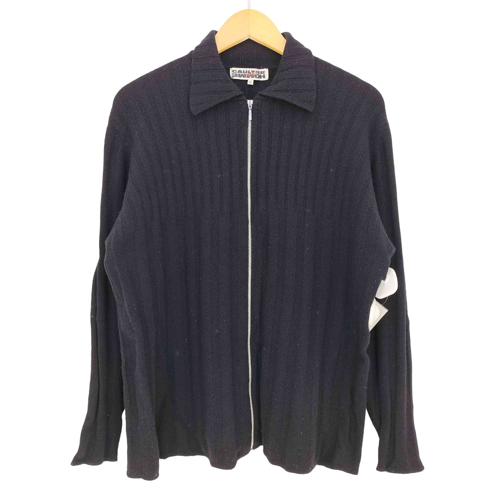 ゴルチエオムオブジェ GAULTIER HOMME objet カシミヤ混 襟付き