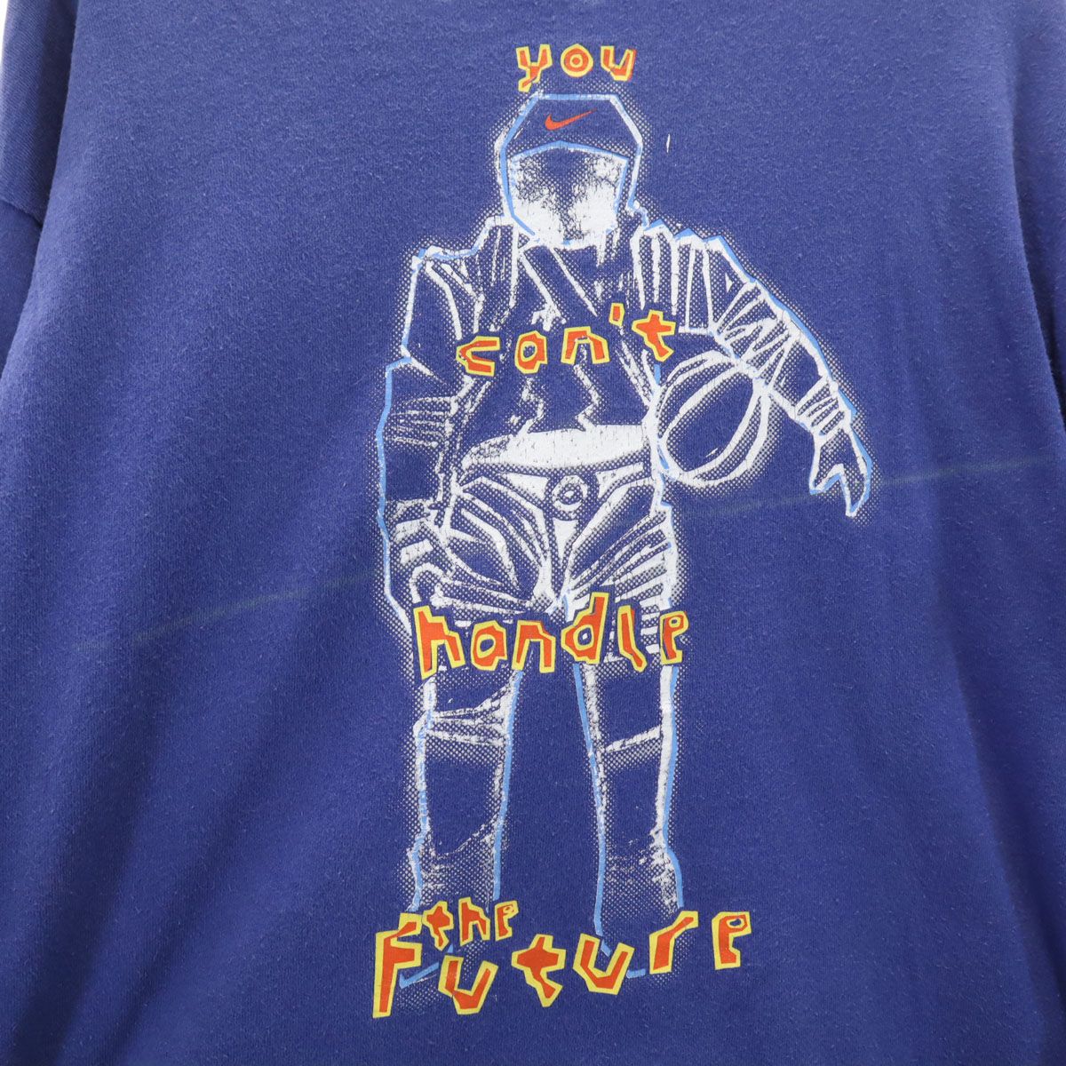 NIKE ナイキ 90s 00s オールド 白タグ バックプリント Future 長袖 T 