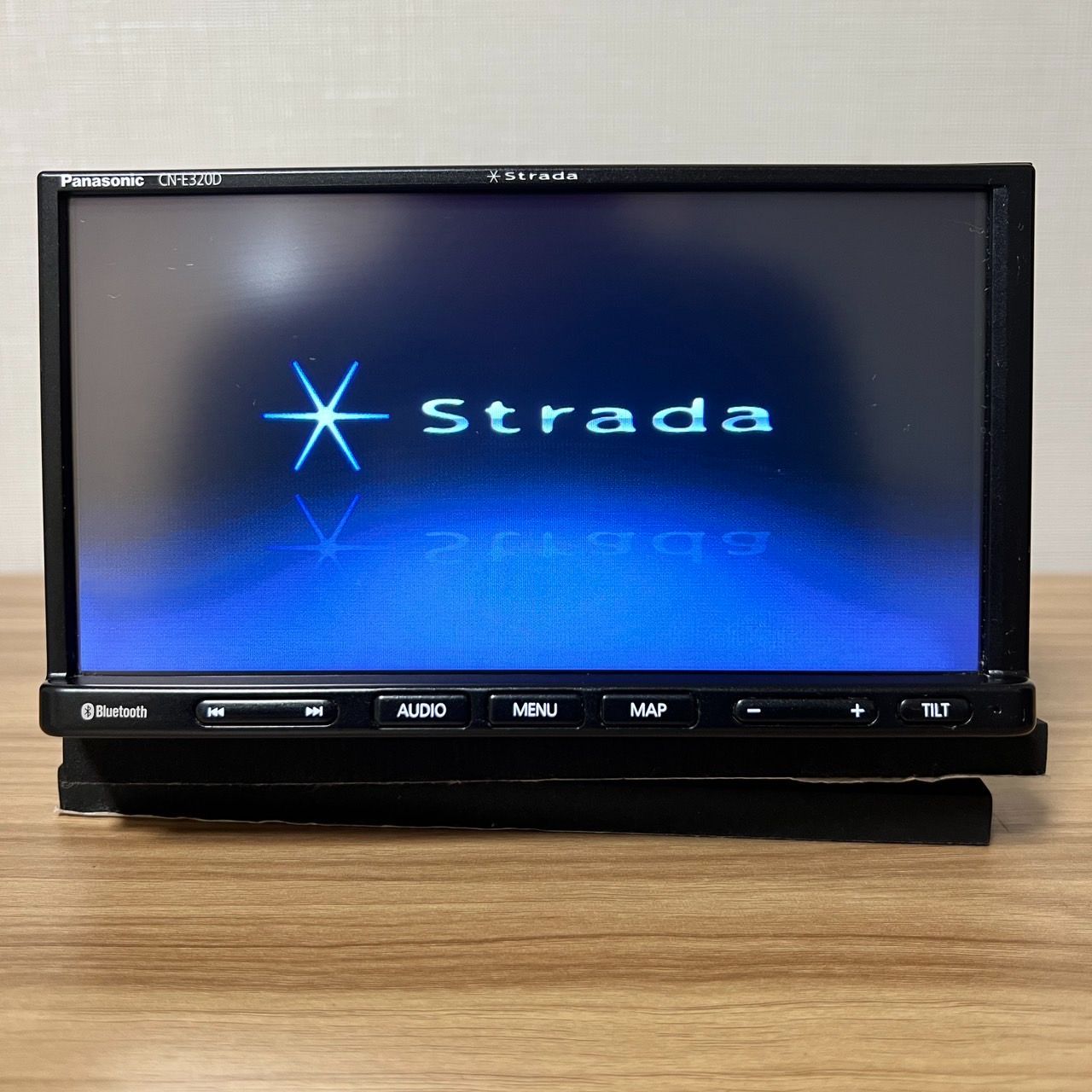 パナソニックナビ Strada ストラーダ CN-E320D ワンセグTV CD再生OK Bluetooth接続OK 地図2019年版 管理番号 2528-00112-