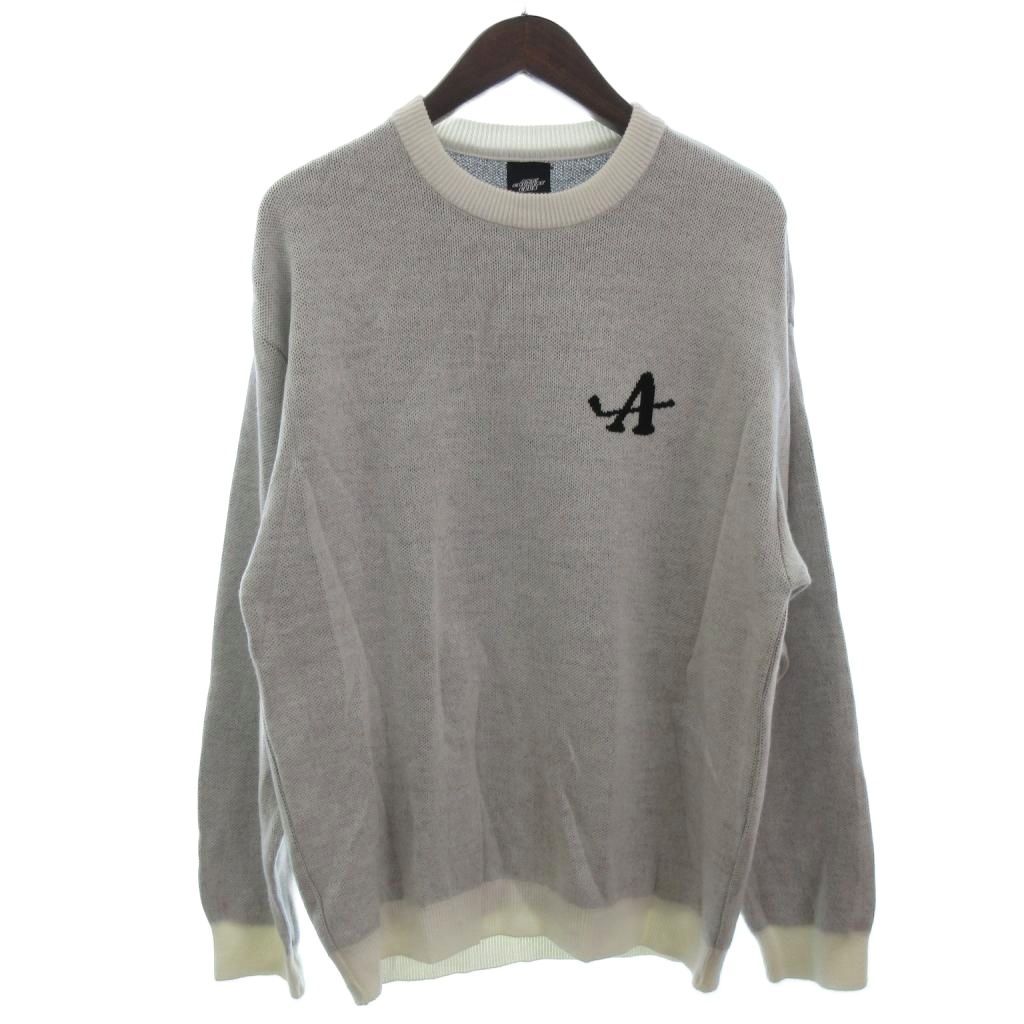 ANTi COUNTRY CLUB ニット L アンチカントリークラブ ANTi country club ロゴ ニット