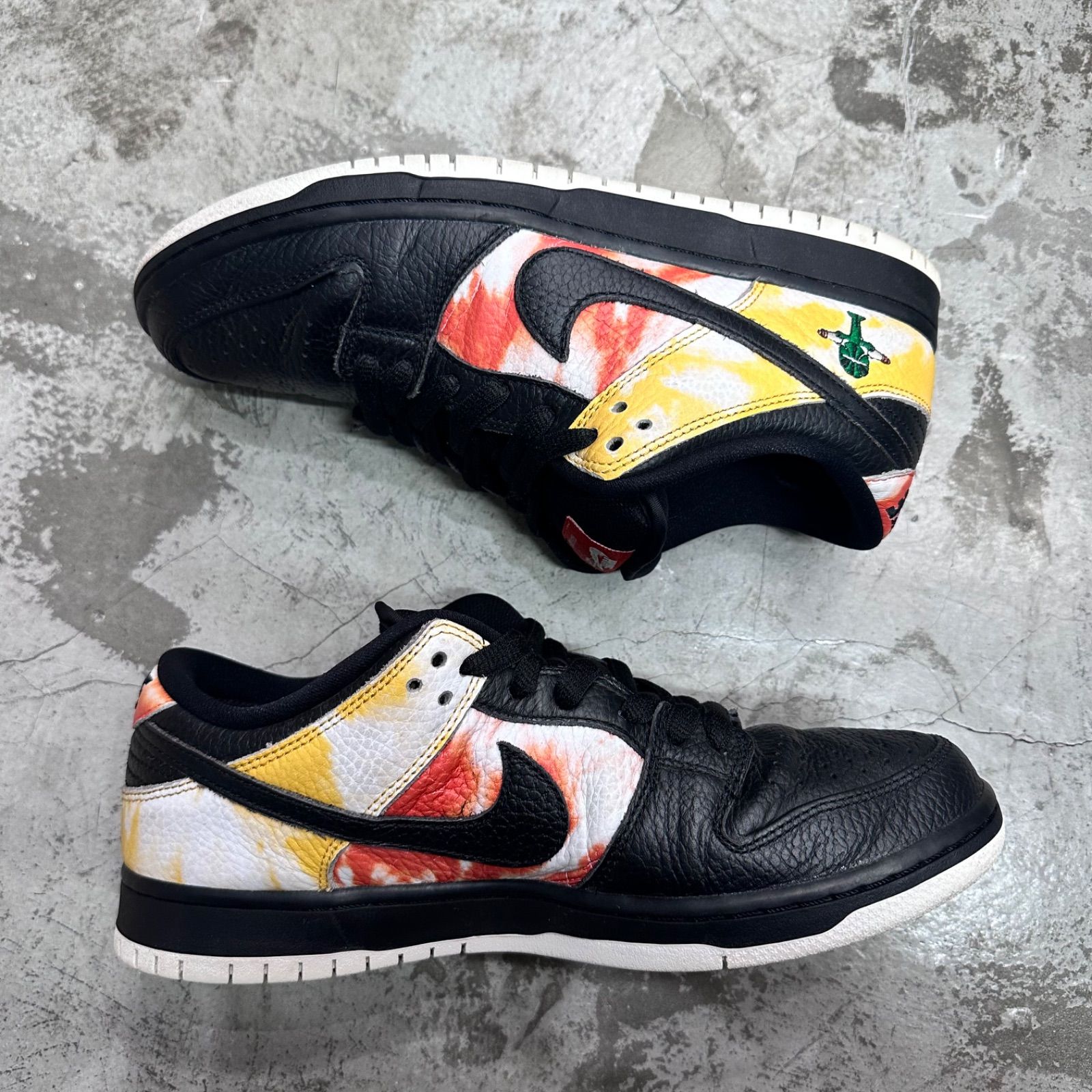 NIKE SB Dunk Low Raygun Tie-Dye Black タイダイ染め ダンク 