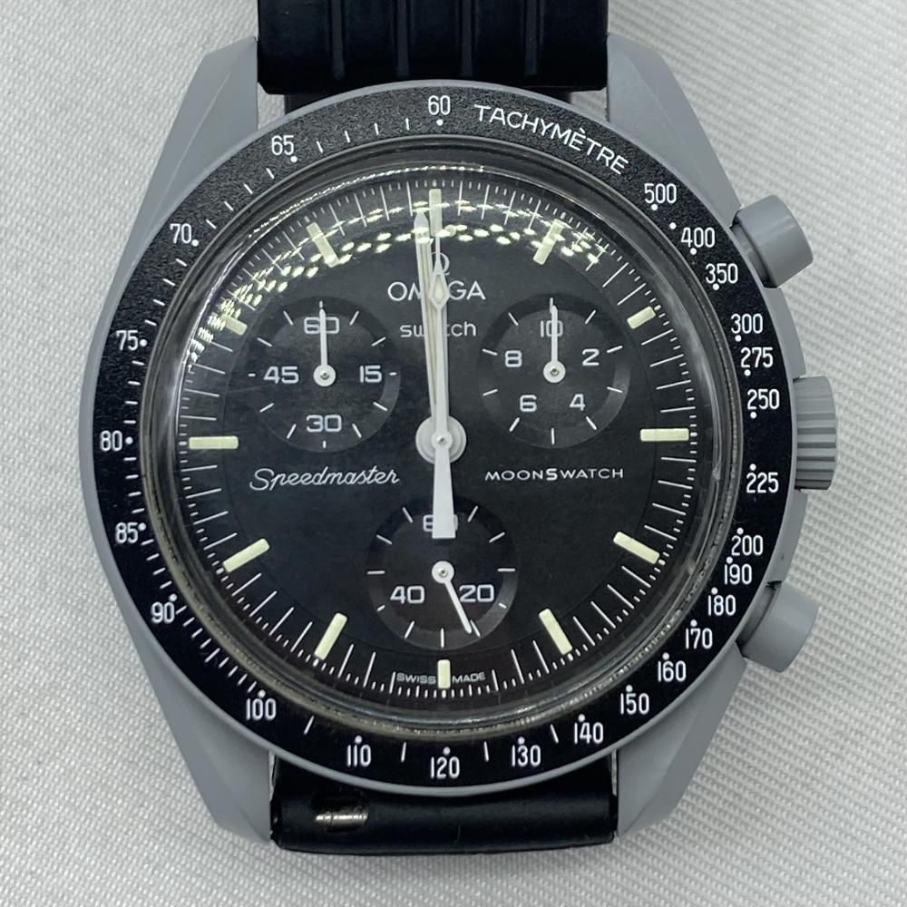 OMEGA×SWATCH MOONWATCH ブラック S033M100 オメガ 19