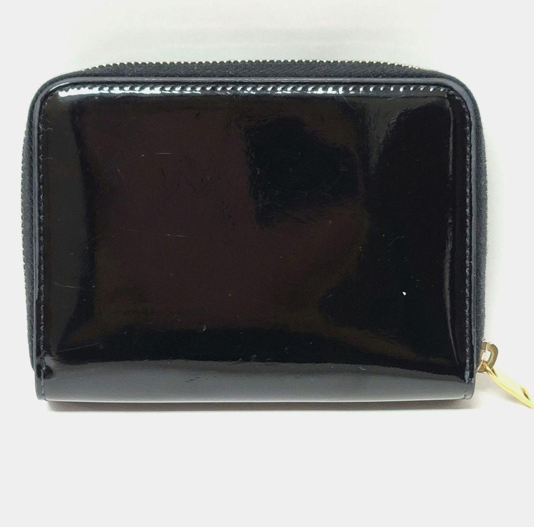 希少】サンローラン パリ YSLロゴ ゴールド チェリー 財布 ブラック  