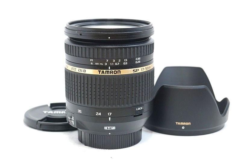 新品で購入して □手振れ/TAMRON SP 17-50mm F2.8 XR Di VC II - カメラ