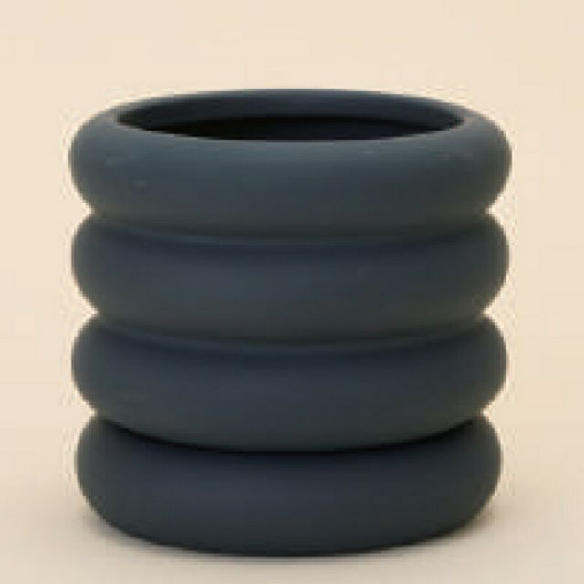 花 観葉植物用ポット ヴィエノ 13 N Ceramic POT 6個入り 40196 底穴あり 受皿付き 代引き不可 ミニポット プランター FARM p29