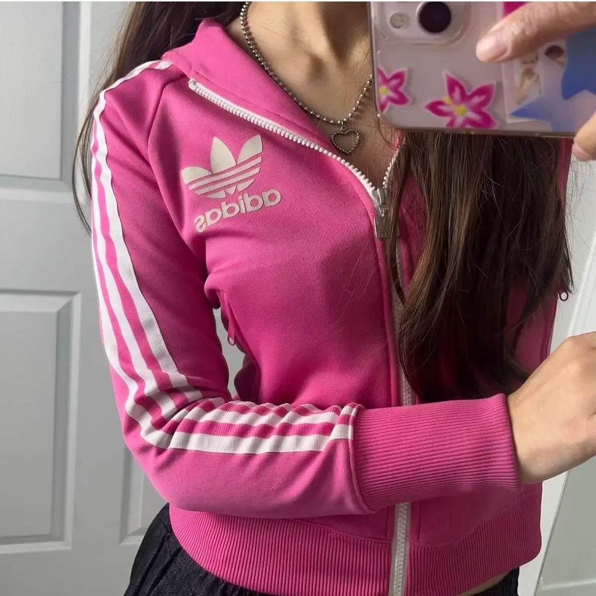 ビンテージadidas アディダス ジップアップ ピンク 【公式通販】