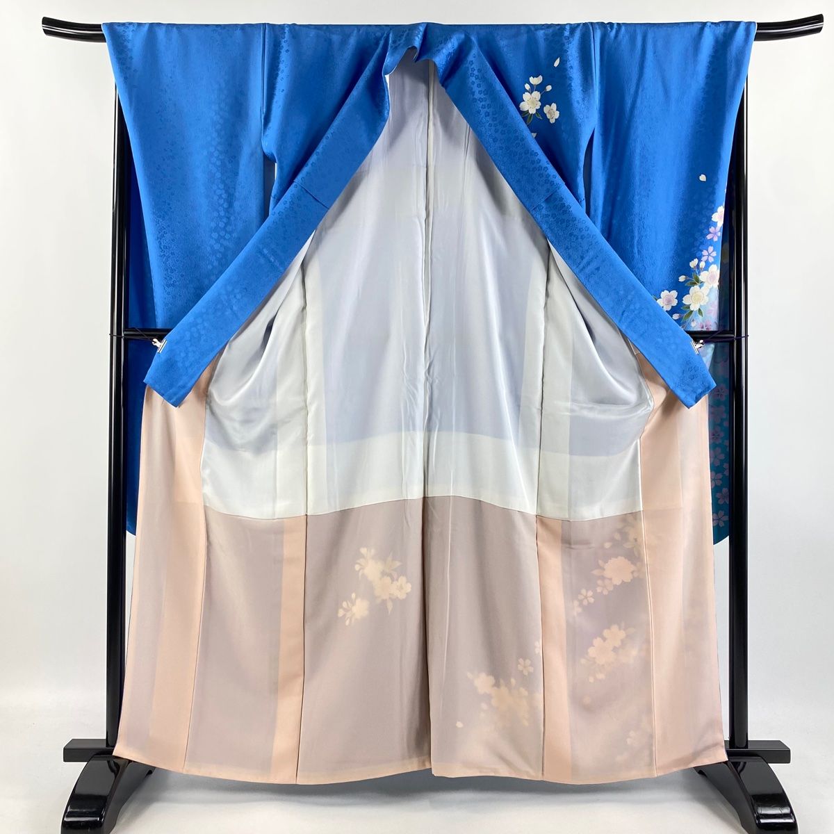 さんぺい【身丈166.5cm裄68.5cm】振袖フルセット【正絹】 振袖 中古 フルセット 販売 正絹 成人式 一式 貸衣裳 購入 格安