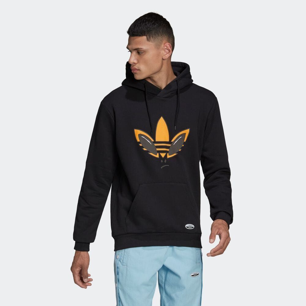 アディダスオリジナルス adidas Originals R.Y.V. エイリアン グラフィックパーカー プルオーバー メンズ フーディ ストリート  MENS R.Y.V. ALIEN GRAPHIC HOODIE HC2789 PULSE BLACK - メルカリ