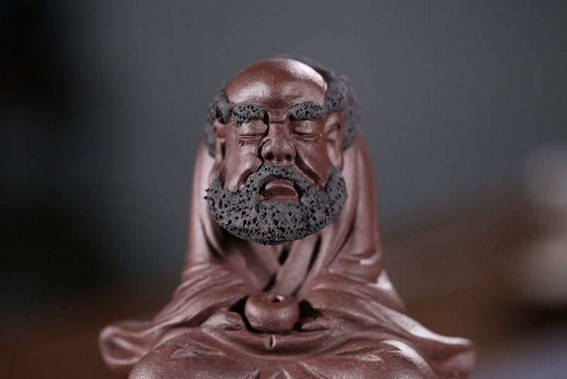 紫砂仏像 座禅達磨祖師像 茶道具 茶寵 装飾品 工芸品 置物 紫砂仏像 座禅達磨祖師像 茶道具 茶寵 装飾品 工芸品 置物