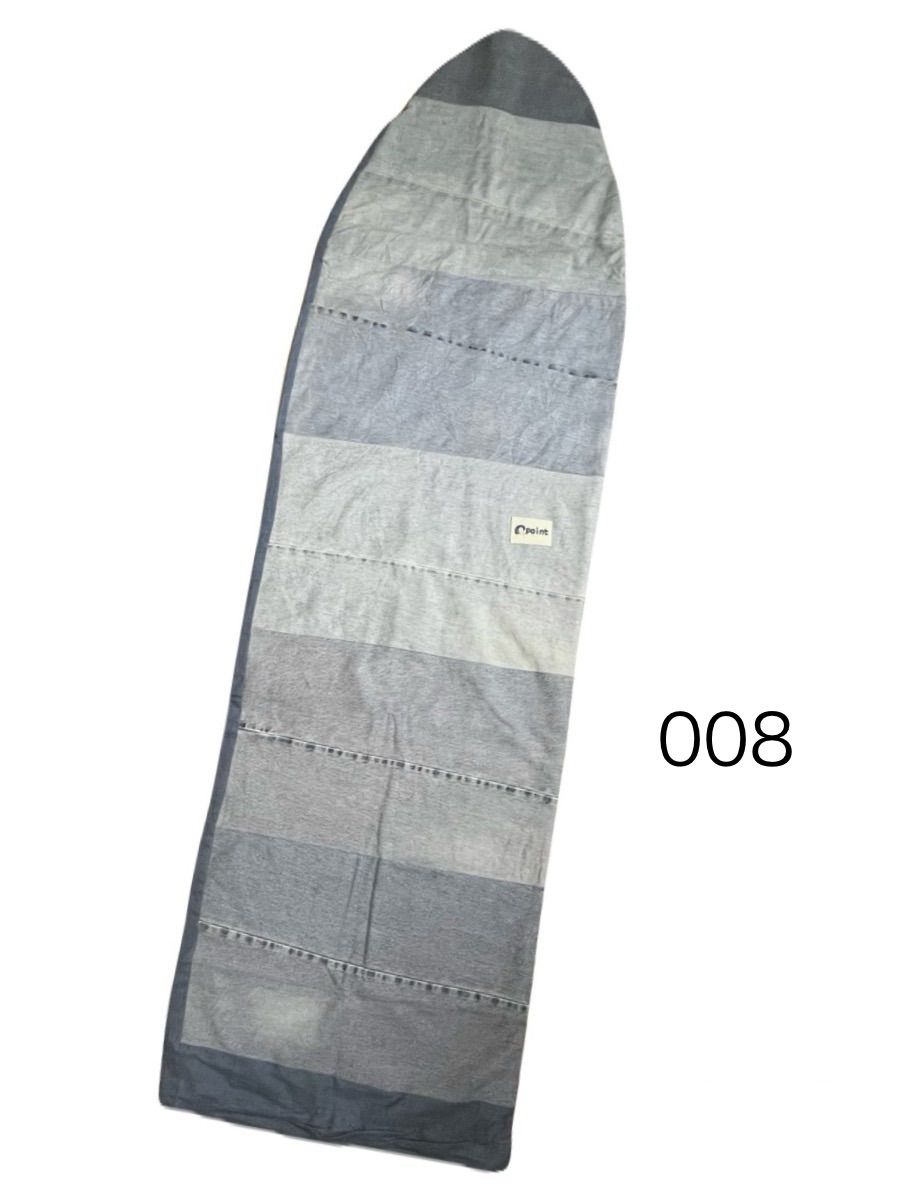 008 サーフボードケース サーフボード ケース ニットケース デニム ショートボード ミッドレングス ファンボード カバー