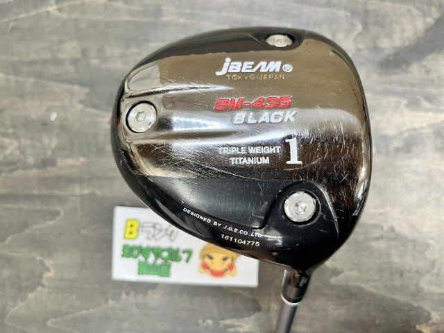 狭山□【中古】 ドライバー jBEAM BM-435 Black ATTAS FIT H500 10.5[4797] - メルカリ