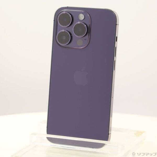 〔 品〕 iPhone14 Pro 512GB ディープパープル MQ283J A SIMフリー 371