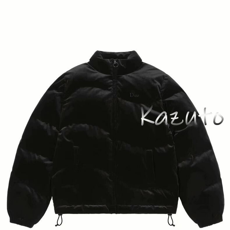 DIME VELVET QUILTED PUFFER ダウンジャケット - メルカリ