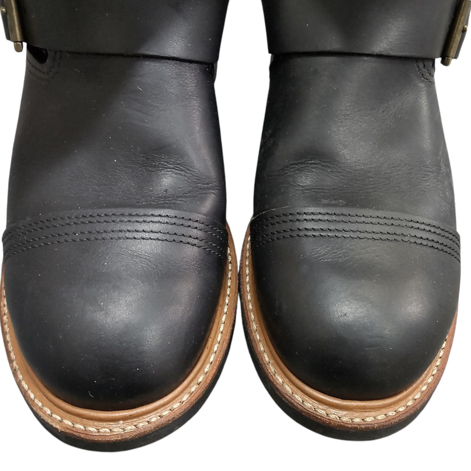 中古品】レッドウィング RED WING SHOES 8122 レザー ハイカットブーツ ブラック サイズ27.5cm A70772RG - メルカリ
