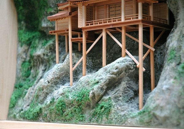 木製建築模型