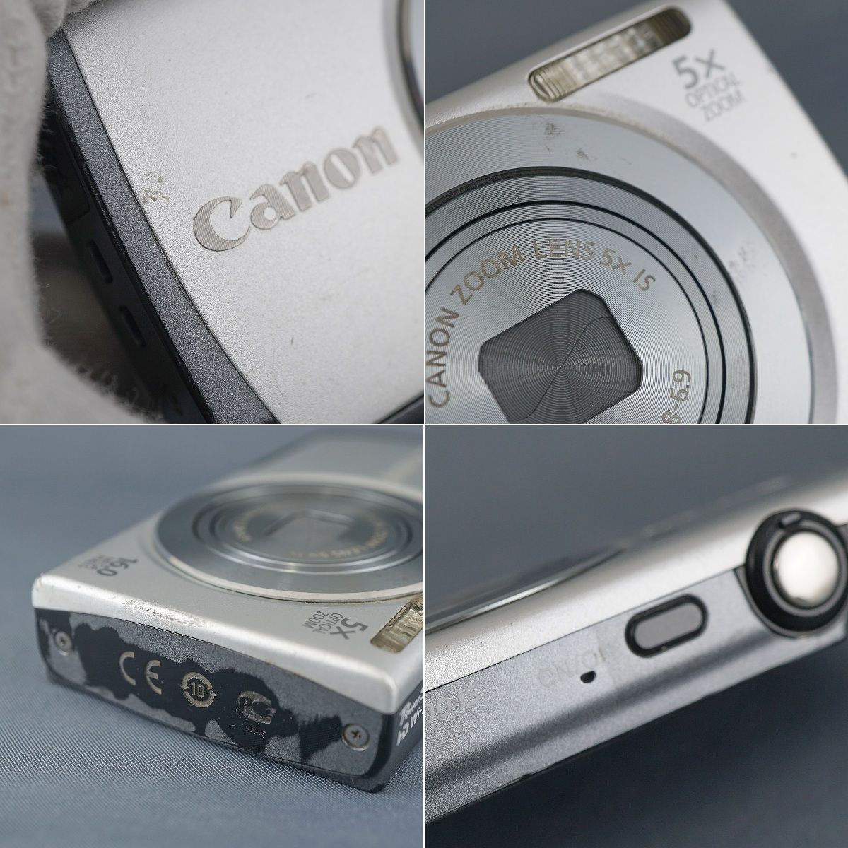 希少】Canon PowerShot A3500 IS PC1898 シルバー