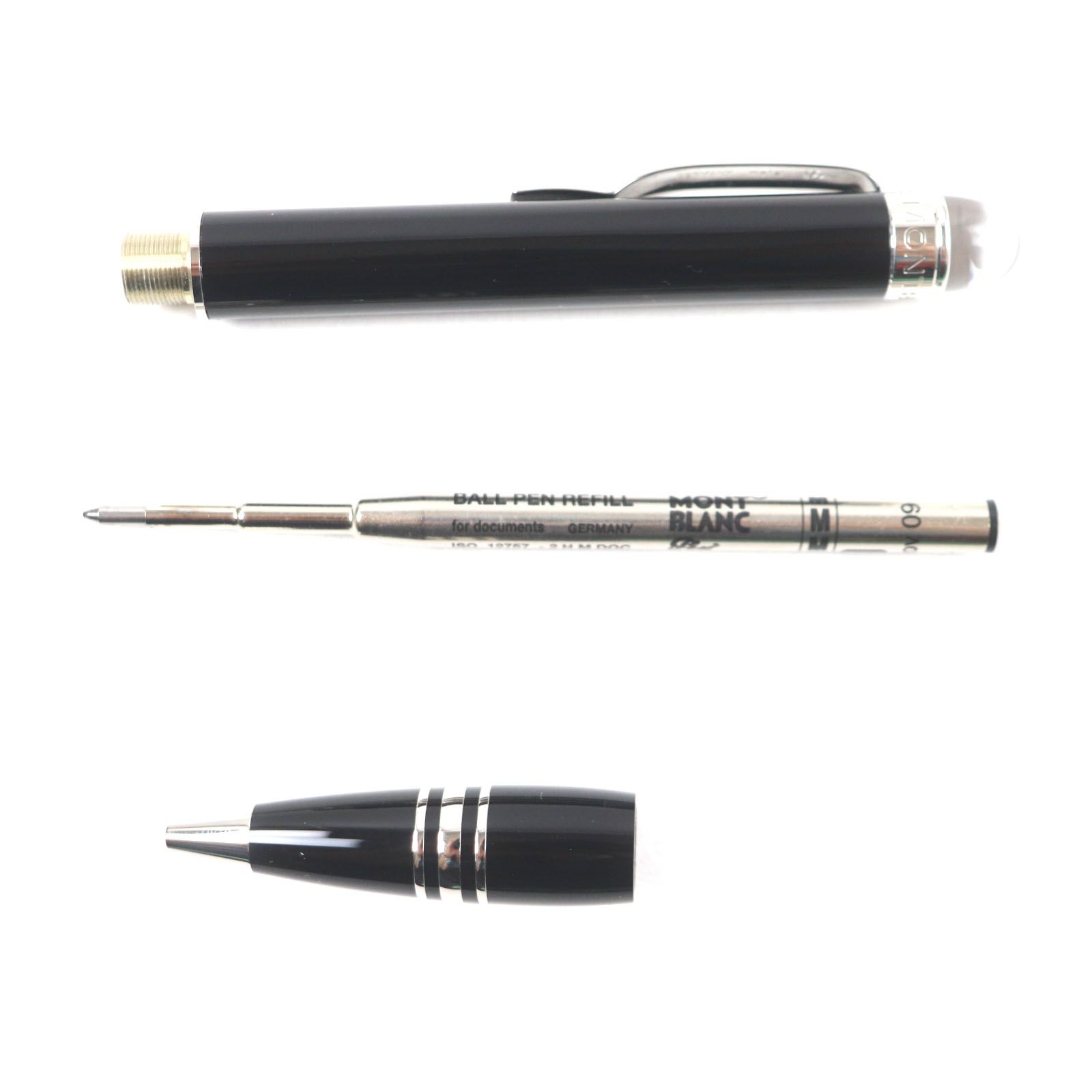 極美品▽MONTBLANC モンブラン スターウォーカー ホワイトスター  