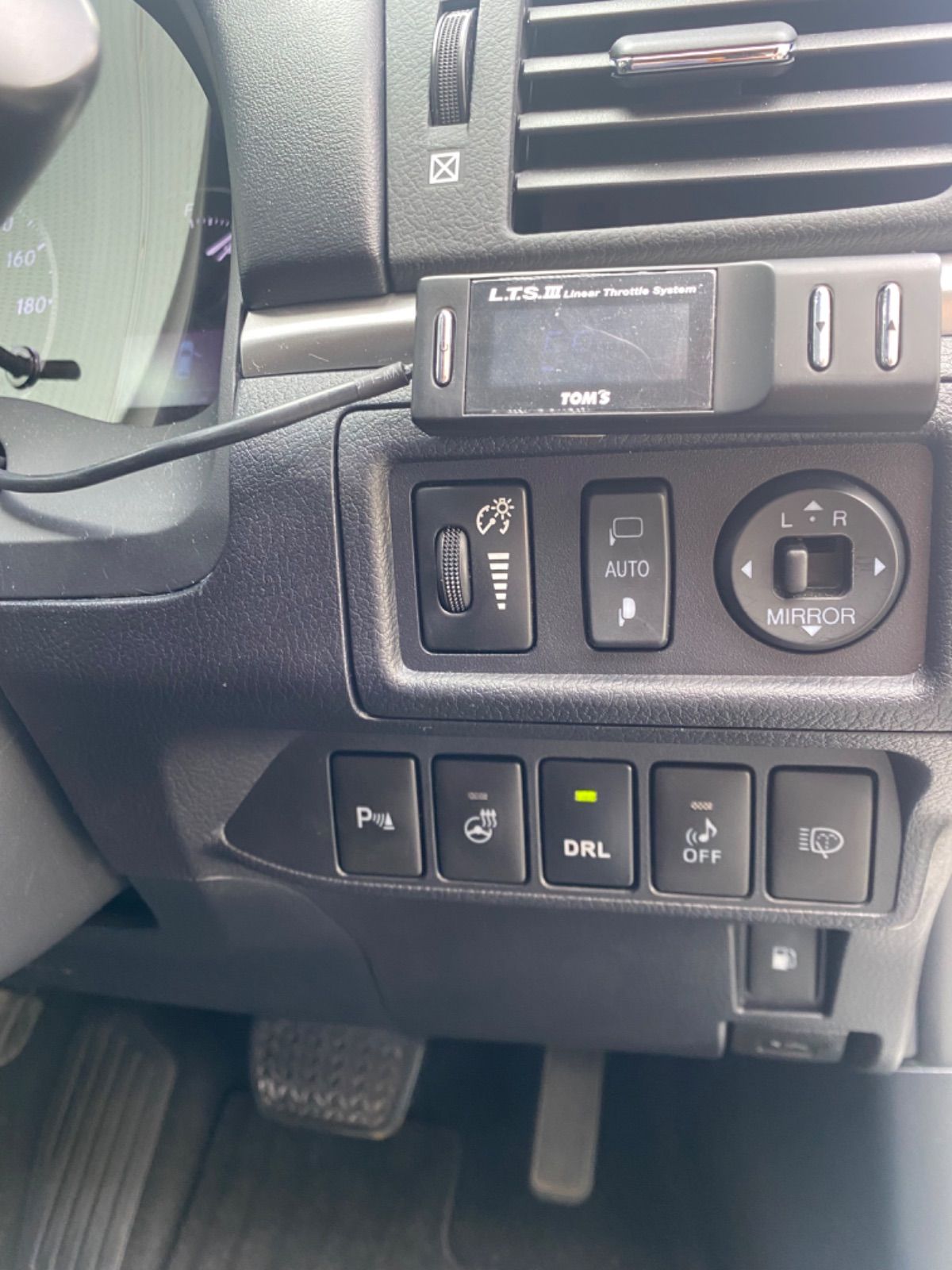 LEXUS CT(ZWA10)前期LED→後期LEDヘッドライト(移植変換)DRLスイッチ