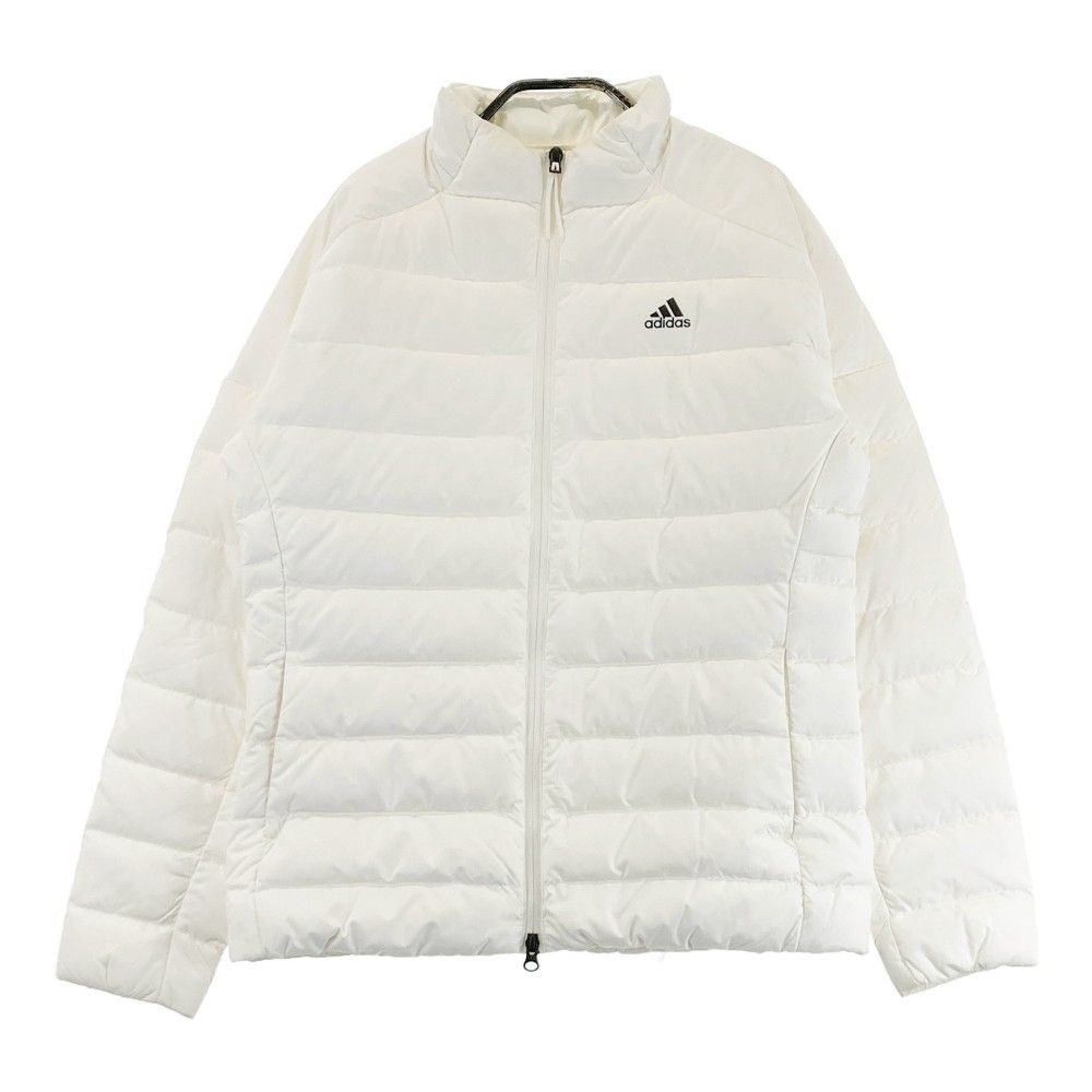 サイズ：L ADIDAS GOLF アディダスゴルフ  ダウンジップジャケット  ホワイト系 [240101320164] ゴルフウェア レディース ストスト