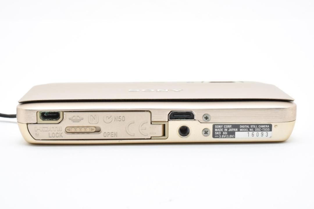 306 SONY Cyber-shot DSC-TX55 ゴールド
