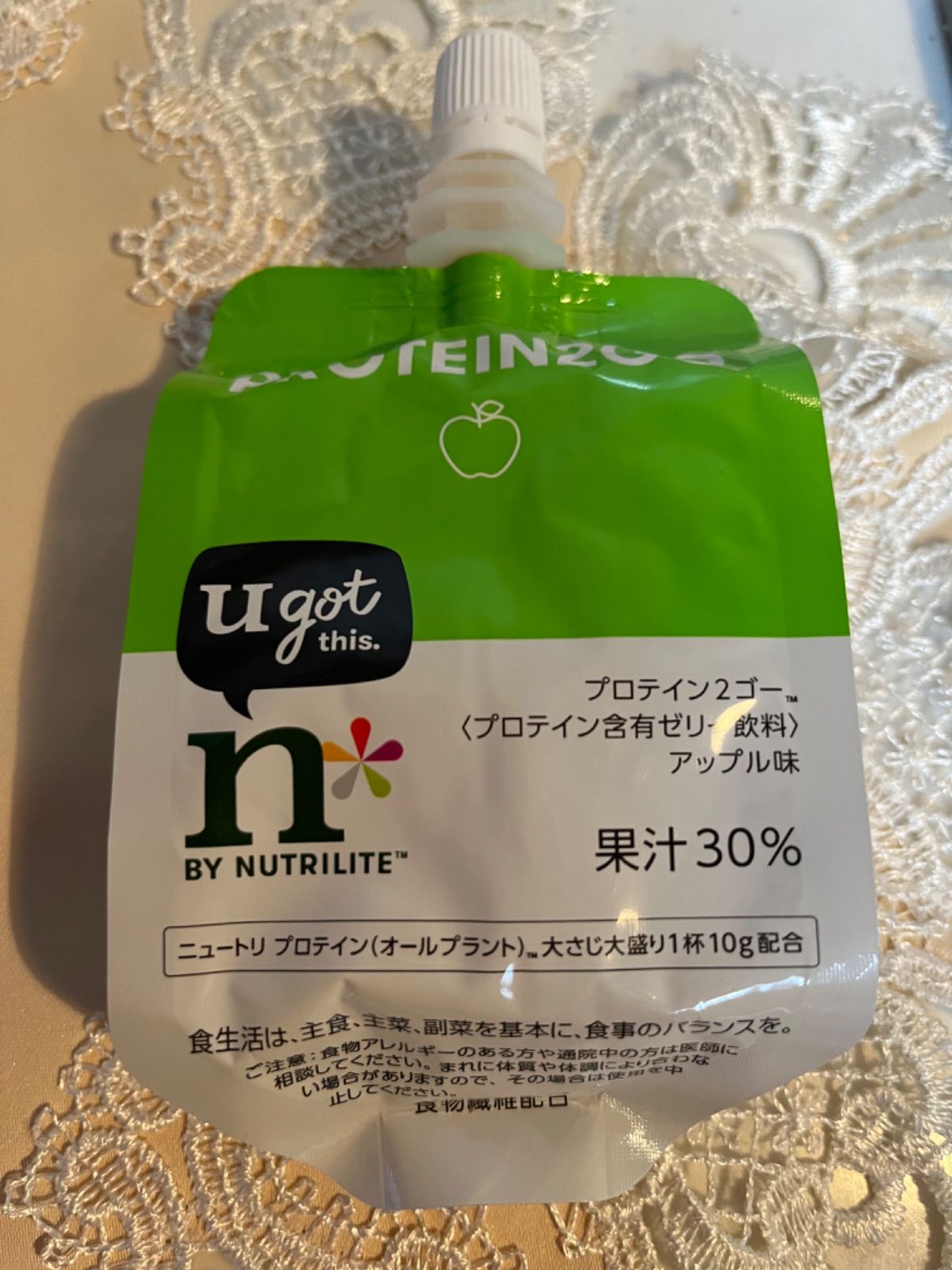 ☆ アムウェイ プロテイン2ゴー (アップル味)プロテインゼリー飲料 6個