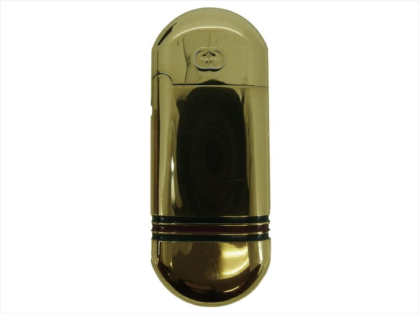 グッチ GUCCI ライター ダブルG シェリーライン ゴールド グリーン レッド レディース