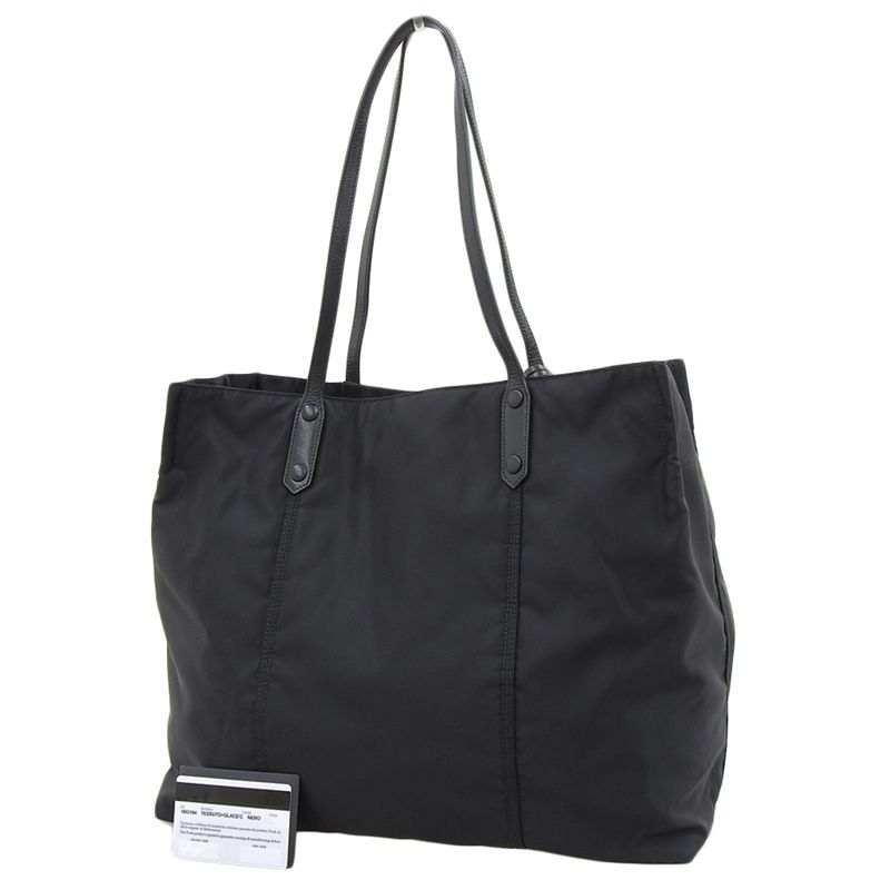 プラダ PRADA トートバッグ テスート ナイロン レザー ブラック 1BG184  
