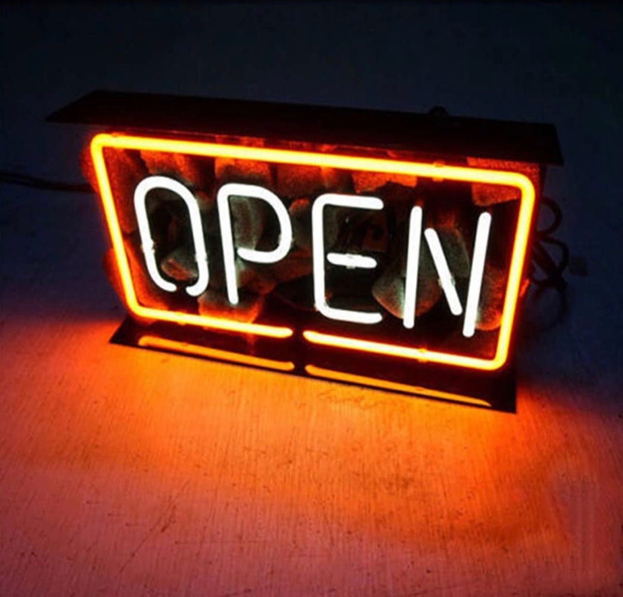 ネオンサイン オープン OPEN L ネオン管 ネオンライト 店舗照明