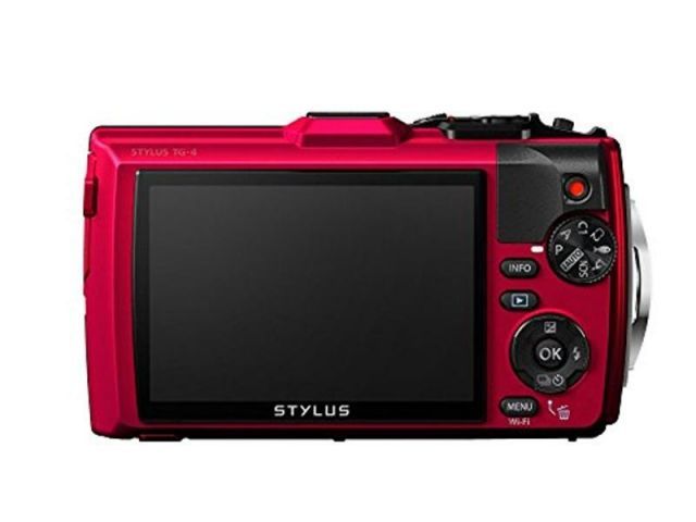 OLYMPUS デジタルカメラ 12メガピクセル レッド OLYMPUS デジタルカメラ STYLUS TG-4 Tough レッド 1600万画素