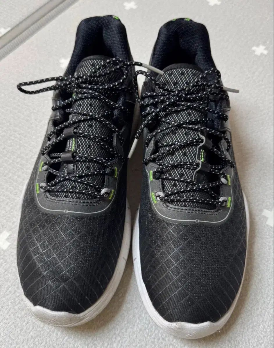 画家 X 001 メッシュ 黒 ゴルフシューズ 275