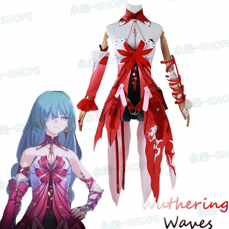 鳴潮 めいちょう Wuthering Waves Phrolova WuWa 弗洛洛 ゲーム コスプレ衣装 cosplay イベンド 撮影 変装 仮装 学園祭 文化祭 舞台コスプレ 大人用 子供用