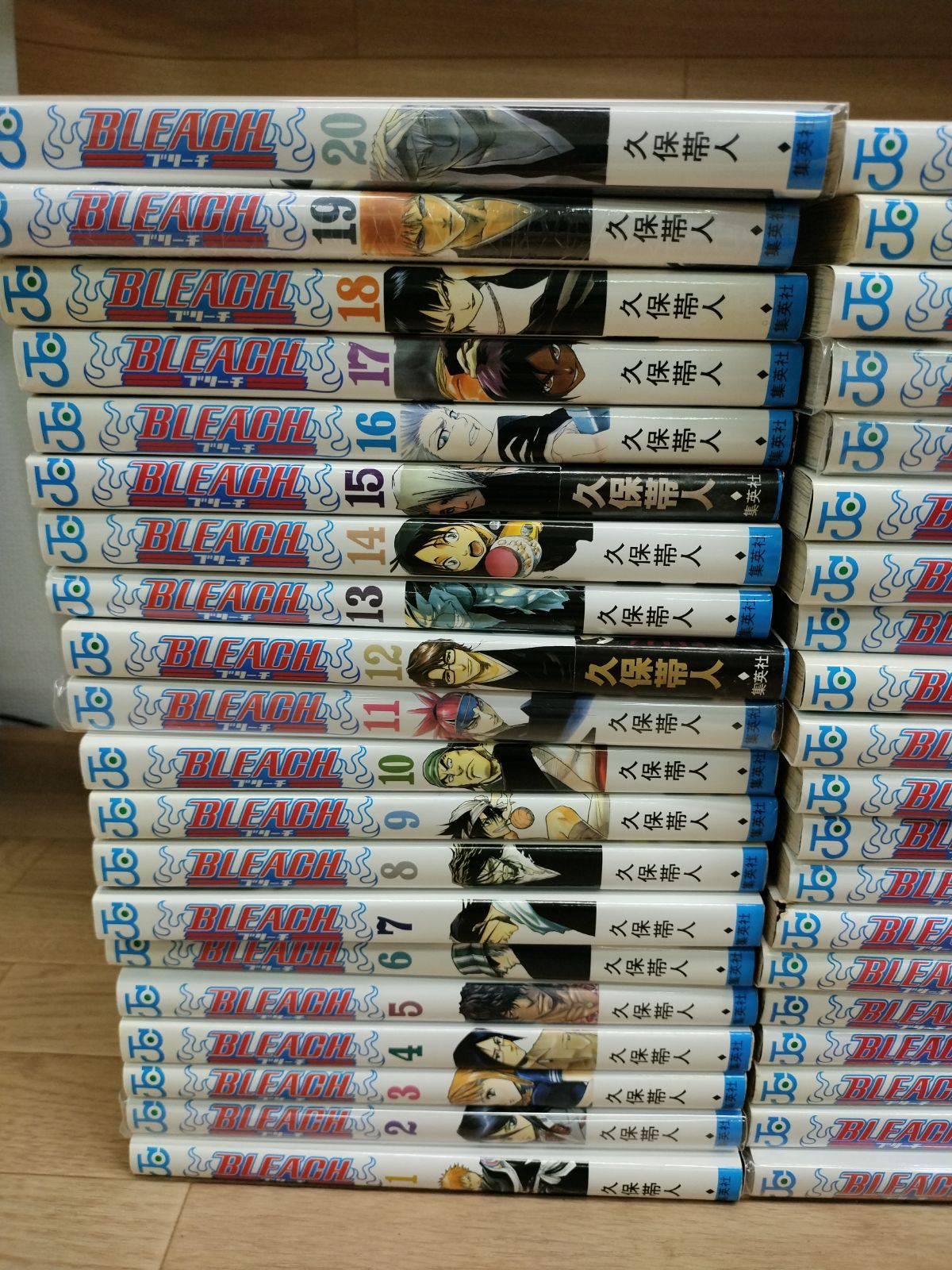 ☆①【未開封5冊】BLEACH ブリーチ 1~74巻 全巻セット 久保帯人