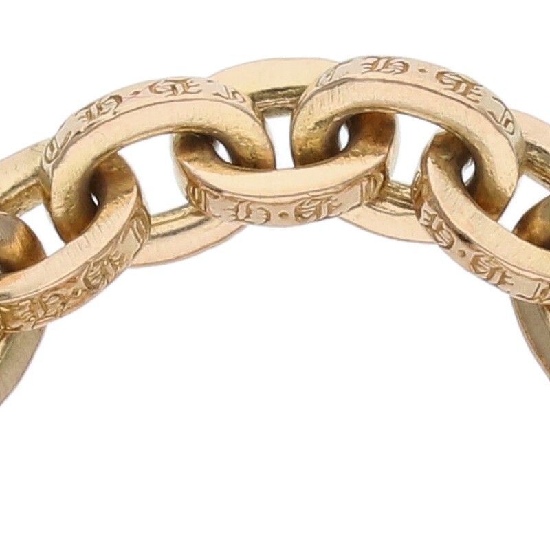ゴールド ペーパーチェーンリング CHROME HEARTS クロムハーツ PaperChain Ring 22k Gold ペーパー