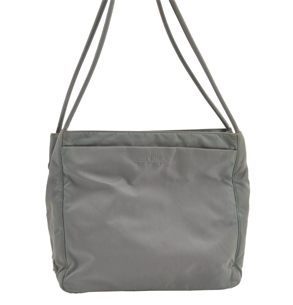 PRADA プラダ ヴィンテージ ナイロン Tessuto ショルダーハンドバッグ 財布 ライト グリーン 8354J
