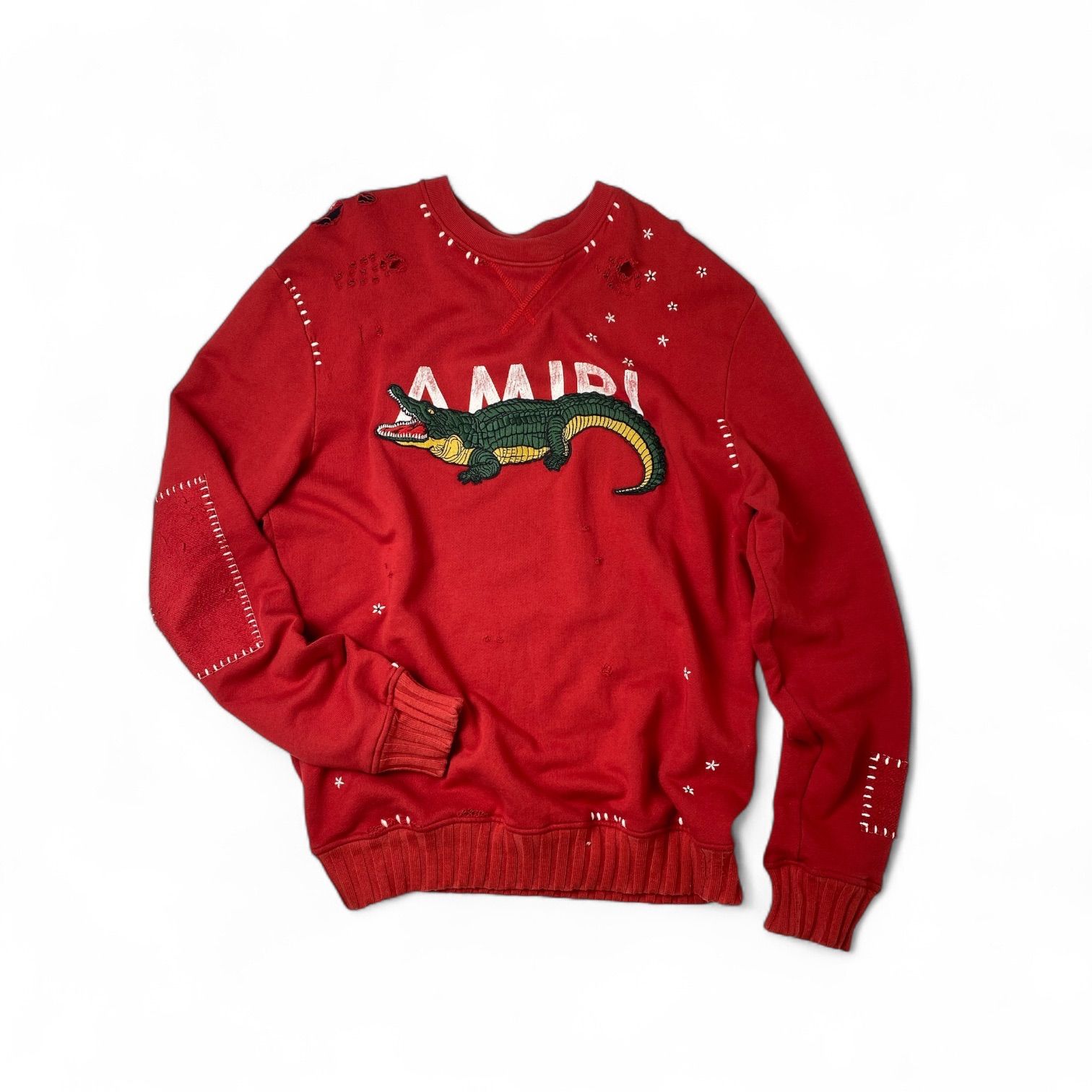 『AMIRI』 アミリ (M) アリゲーター ショットガンスウェット AMIRI』 アミリ (M) アリゲーター ショットガンスウェット