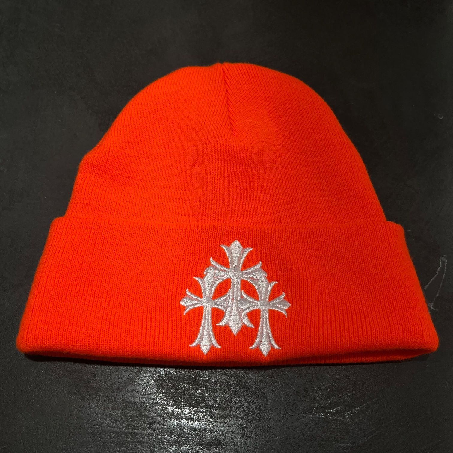 国内正規 Chrome Hearts WATCH CAP ワッチキャップ 刺繍 セメタリー