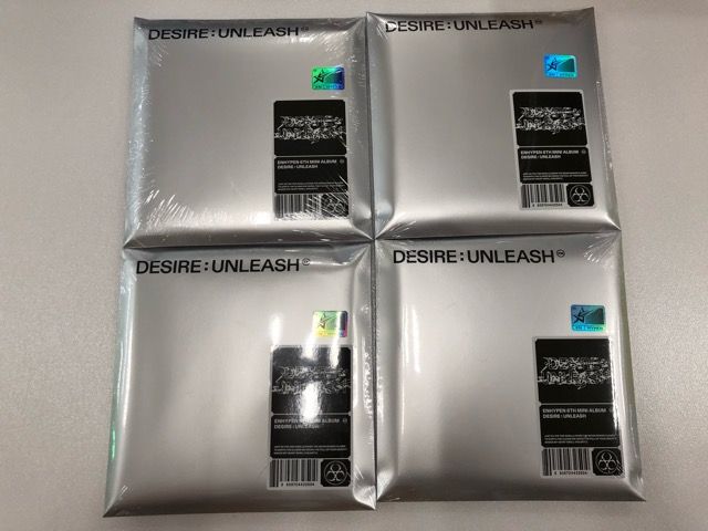 ENHYPEN 新品未開封 DESIRE:UNLEASH ENGENEソンフン 4枚セット