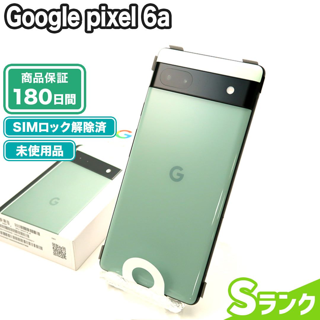 未使用 SIMフリー Google Pixel 6a 128GB Sランク 付属品あり - メルカリ