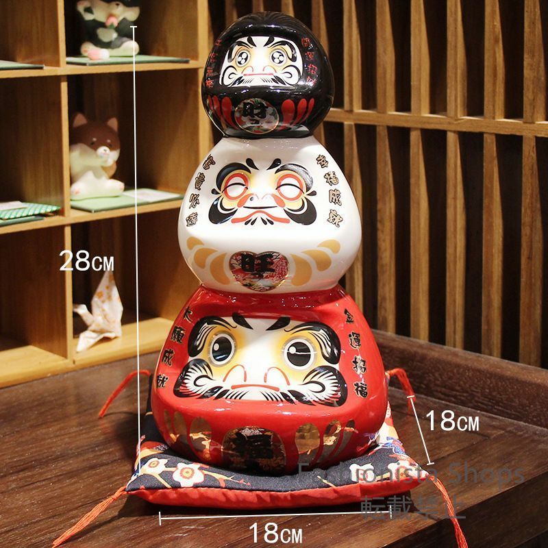 【新品未使用】Bisheng Bodhidharma 装飾品セラミックBodhidharma家長日本の装飾品家の装飾ショップクリエイティブ Bisheng Bodhidharmaycp148