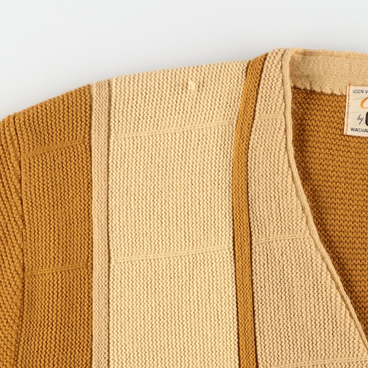 古着 60~70年代 ORLON BY CAMPUS アクリルニットカーディガン USA製 