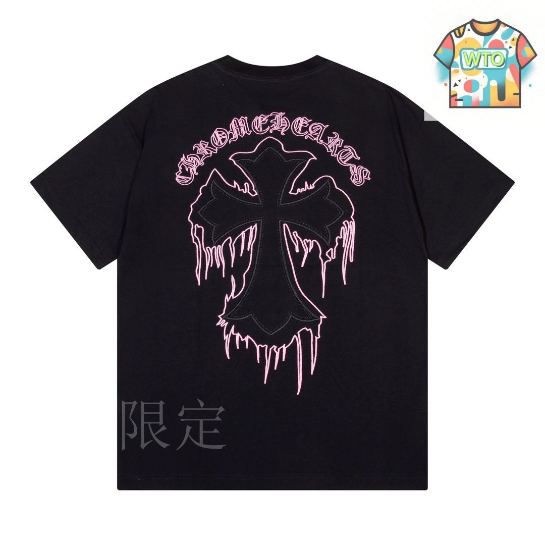 入手困難◆送料込♪【CHROME HEARTS】CH 刺繍 ロゴ Tシャツ 今日特価】Chrome Hearts クロス パッチ刺繍 T シャツ-3 - メルカリ