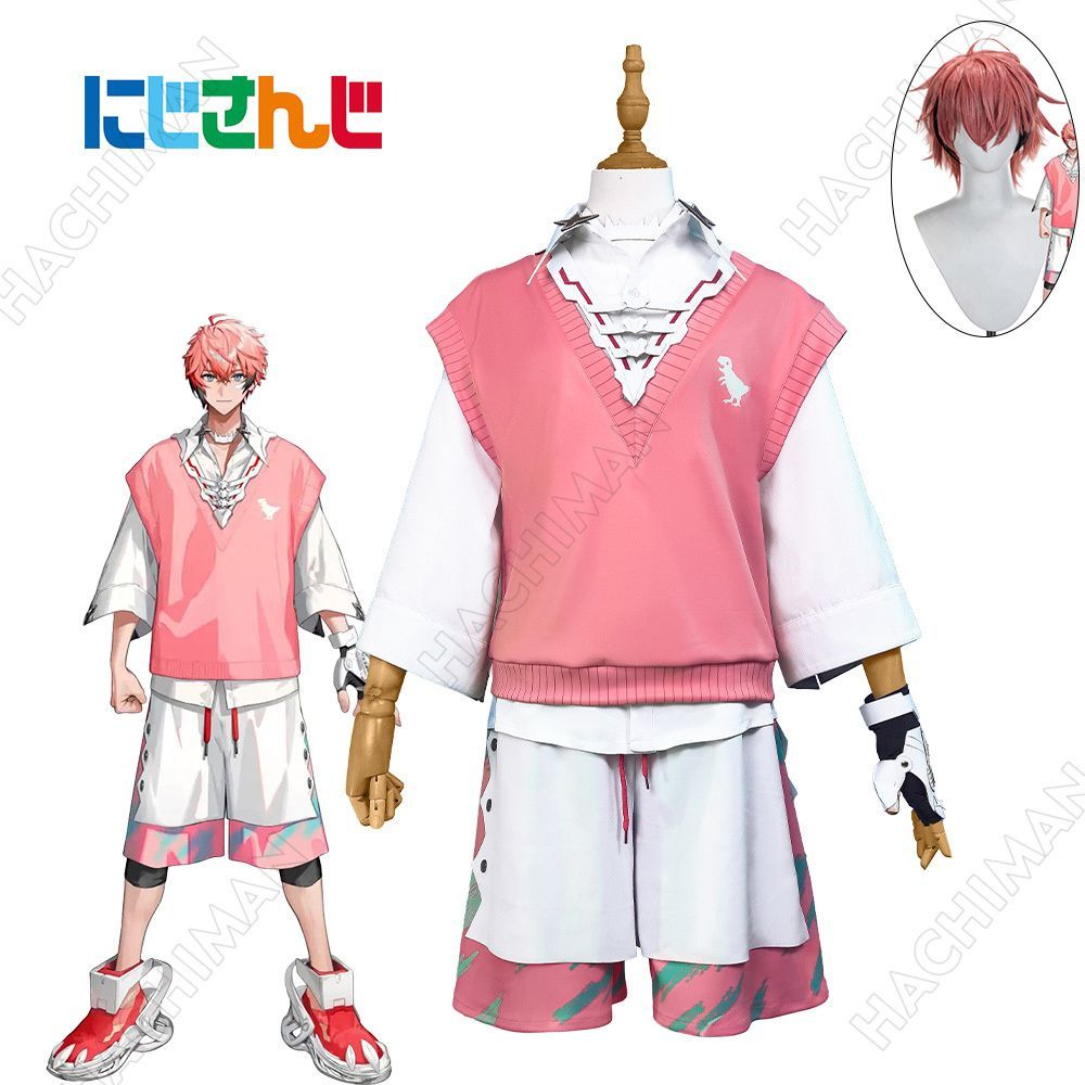 ウィッグ付き】バーチャル YouTubeにじさんじ 赤城ウェンAkagi