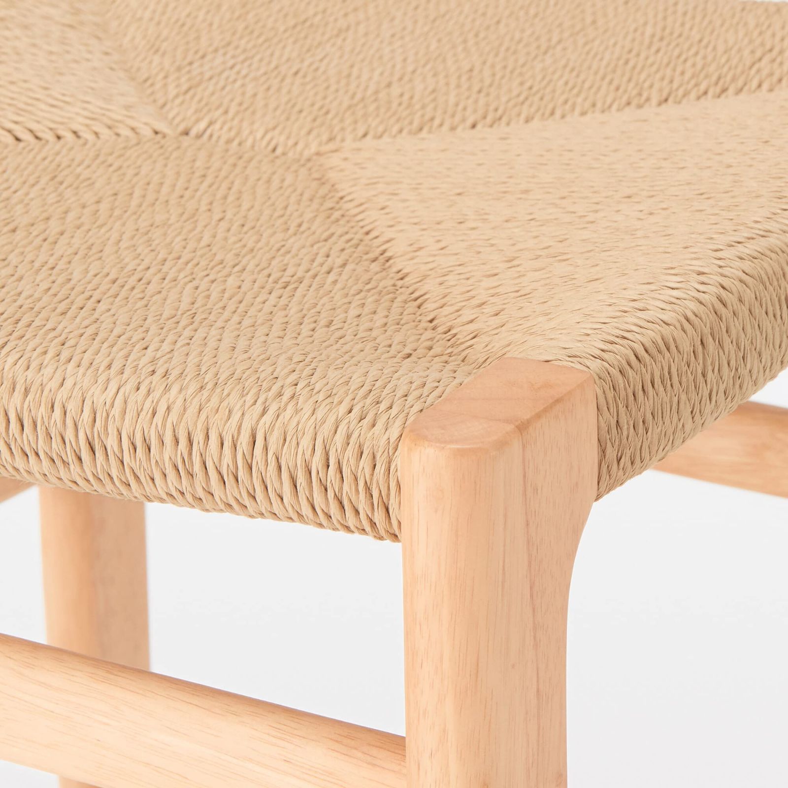 無印良品 ペーパーコードチェア ブラウン オーク ブラウン 椅子 いす