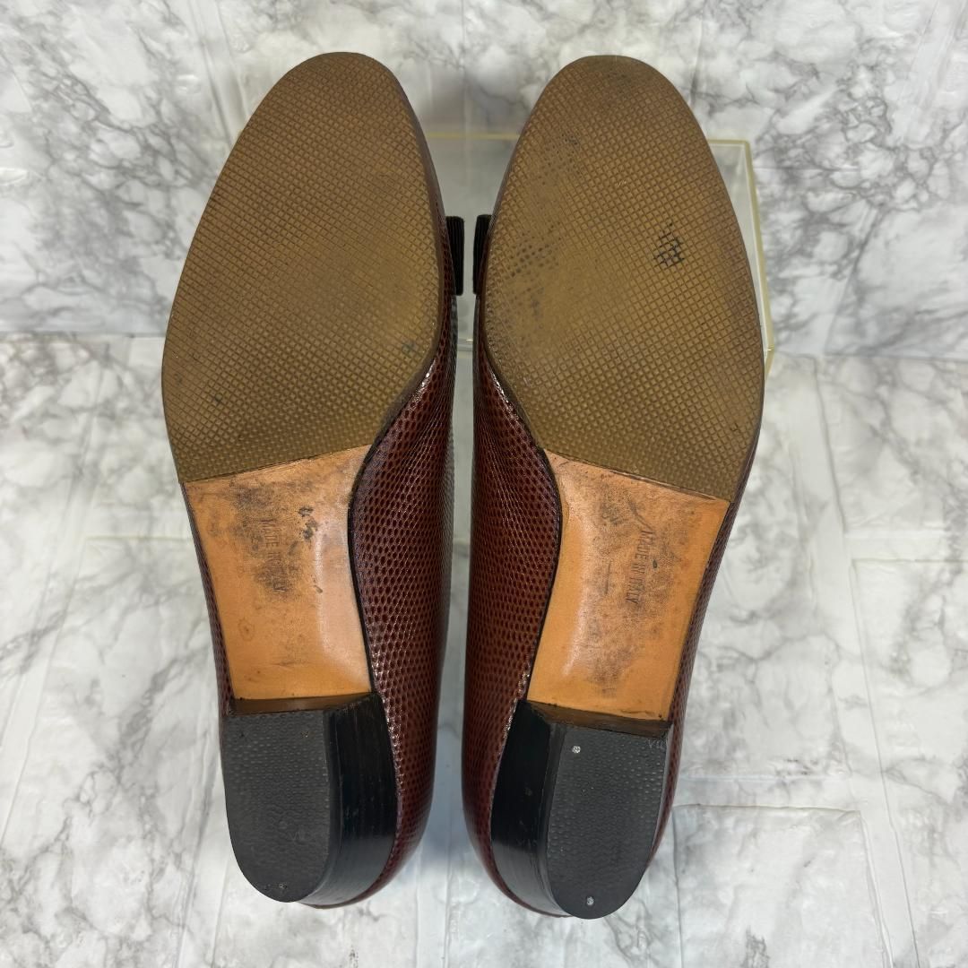 Salvatore Ferragamo フェラガモ VARA リボン23.5cm - メルカリ