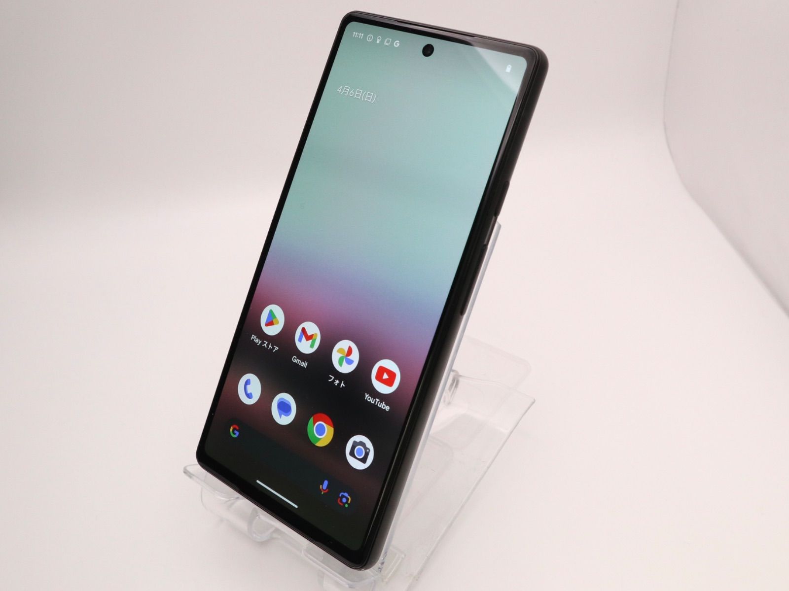 本体】美品Google pixel6a 箱付き チョーク